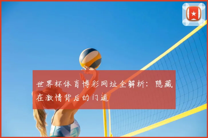 世界杯体育博彩网址全解析：隐藏在激情背后的门道